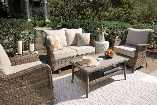 American Design Furniture by Monroe - Quiet Cove Outdoor Set